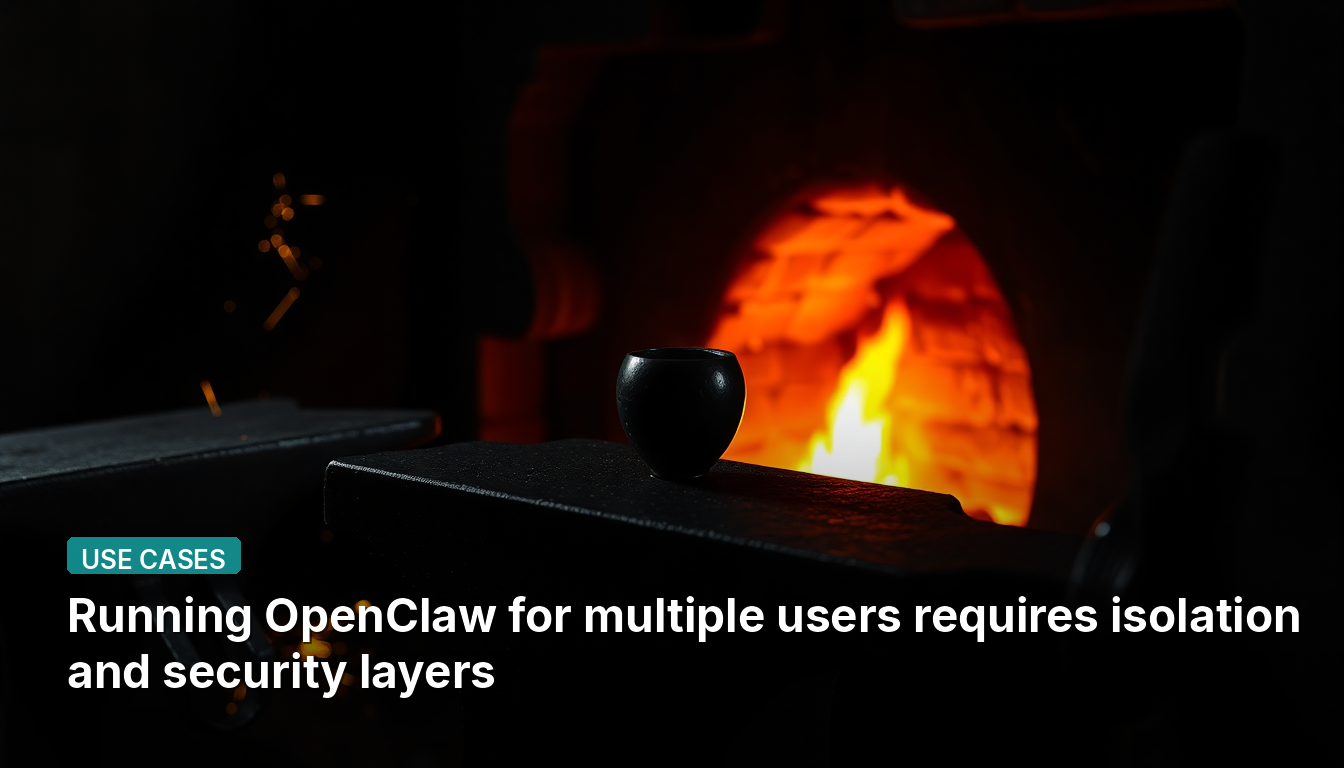 L'exécution d'OpenClaw pour plusieurs utilisateurs nécessite des couches d'isolation et de sécurité.