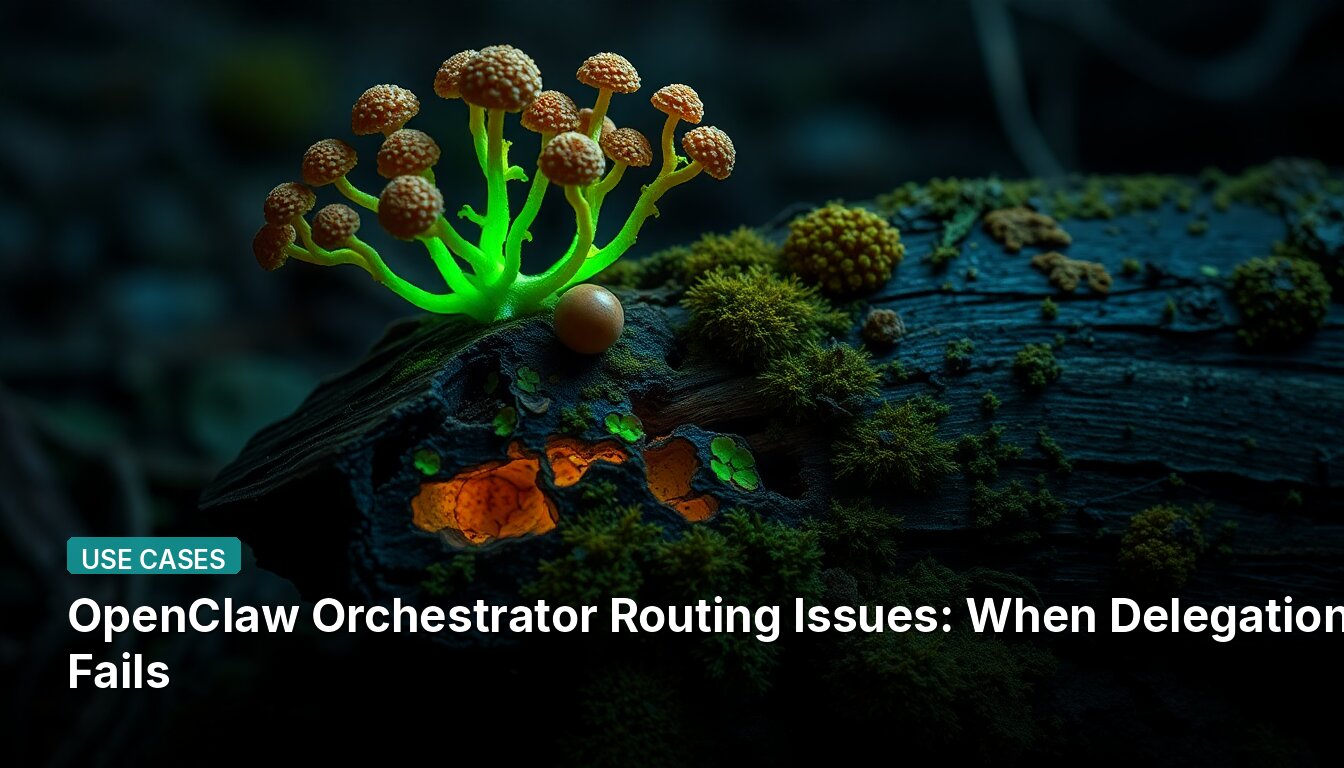 OpenClaw Orchestrator Routing Issues: When Delegation Fails