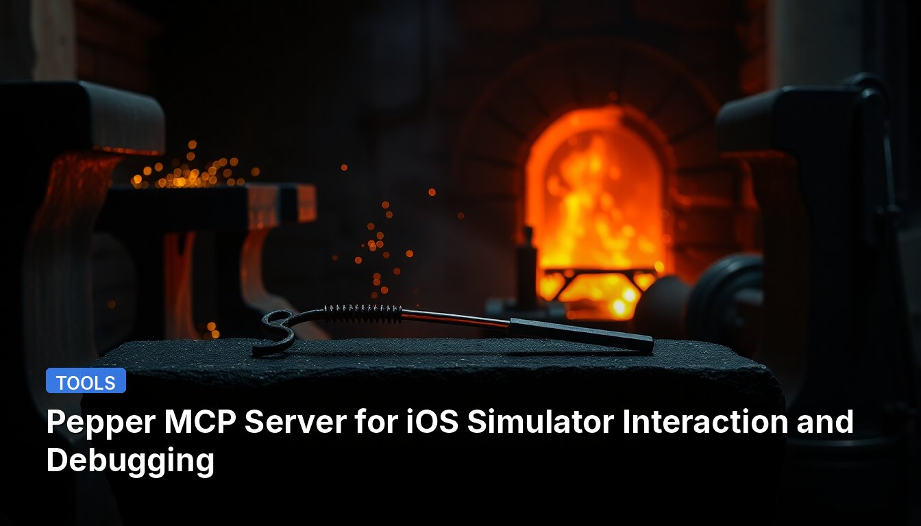 iOSシミュレータの操作とデバッグのためのPepper MCPサーバー