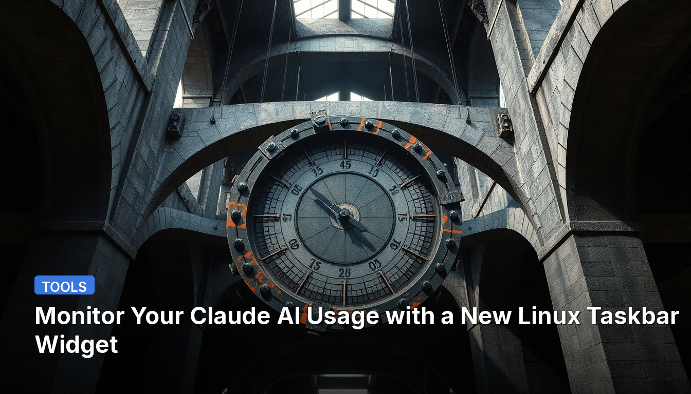 Surveillez votre utilisation de Claude IA avec un nouveau widget de barre des tâches Linux
