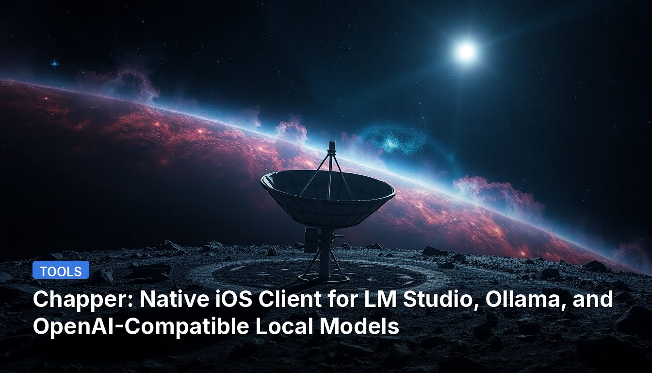 Chapper: Native iOS-Client für LM Studio, Ollama und OpenAI-kompatible lokale Modelle