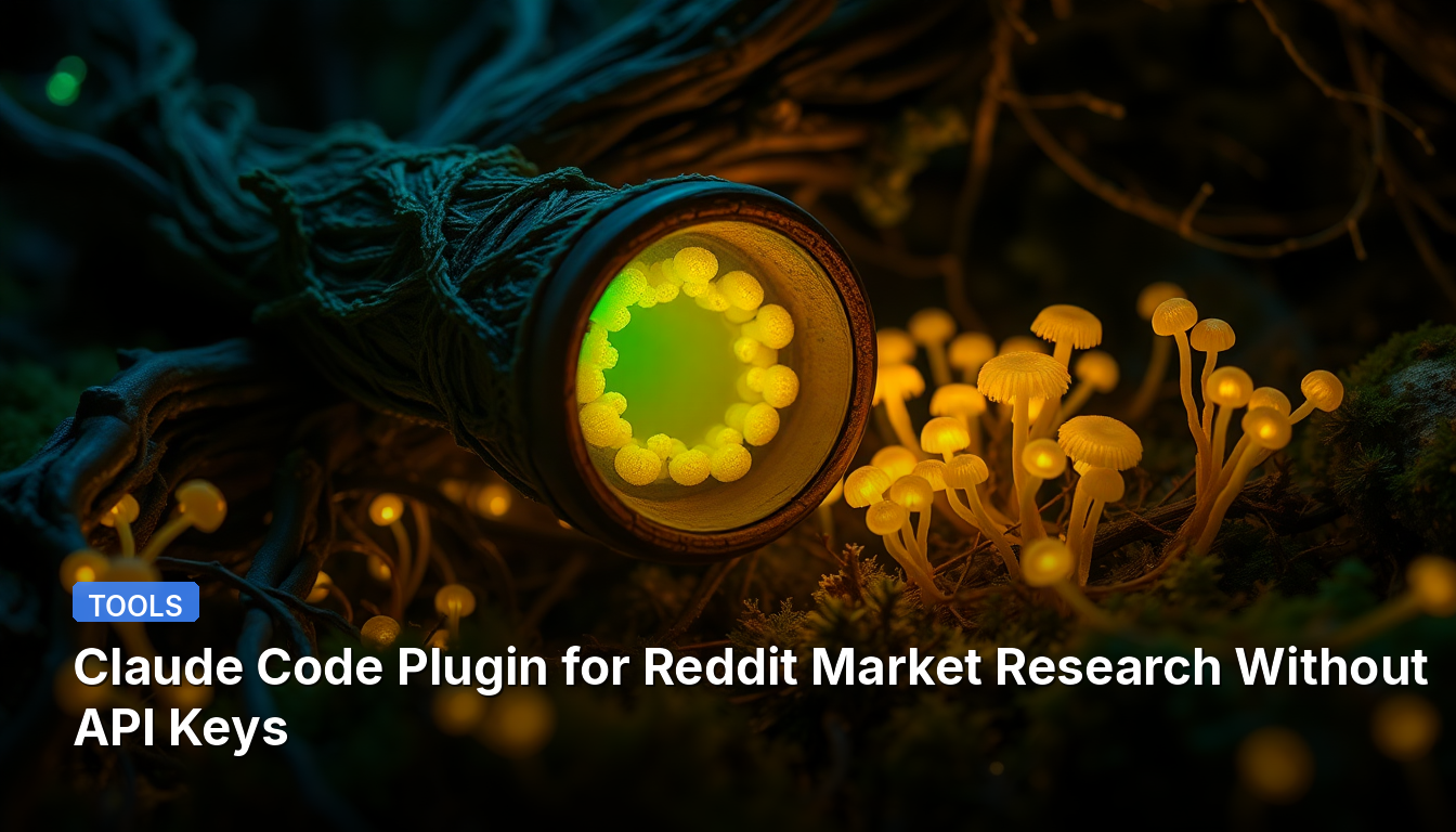 Plugin Claude Code para Pesquisa de Mercado no Reddit Sem Chaves de API