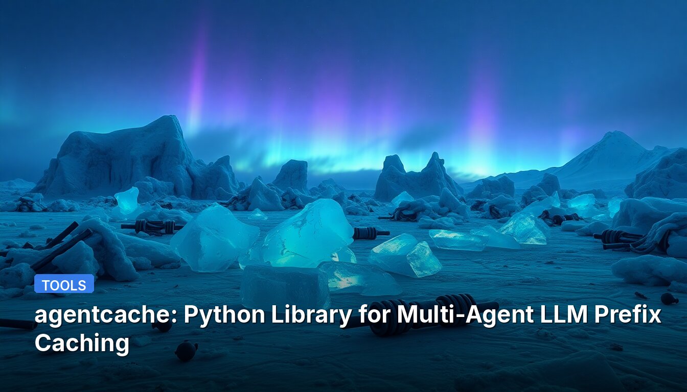 agentcache: Библиотека Python для кэширования префиксов в мультиагентных LLM