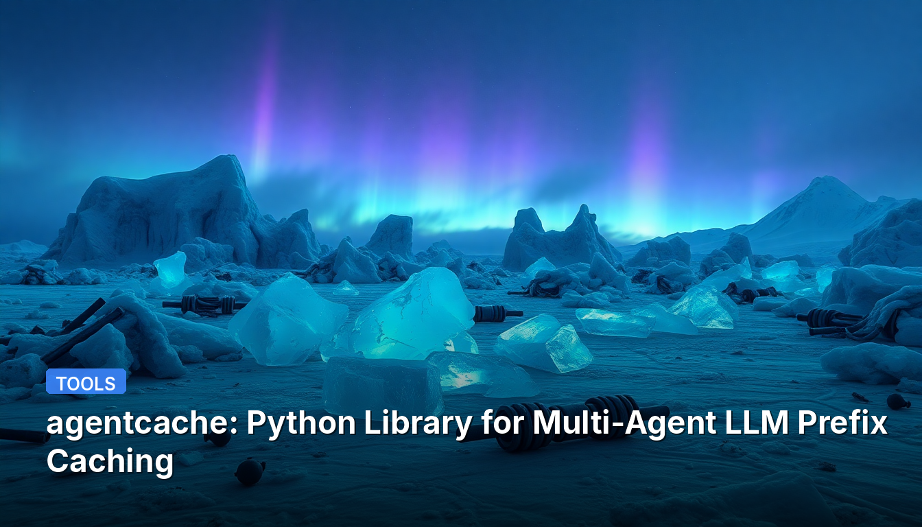 agentcache : Bibliothèque Python pour la mise en cache de préfixes LLM multi-agents