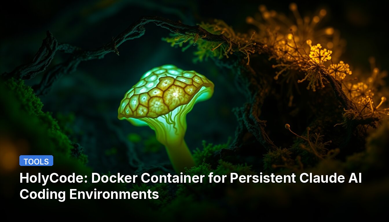 HolyCode: Docker Container for Persistent Claude AI Coding Environments