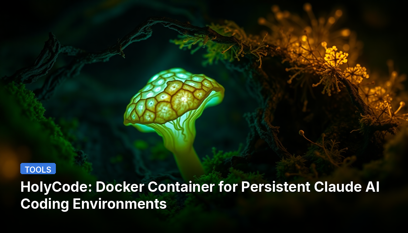 HolyCode: Docker Container for Persistent Claude AI Coding Environments