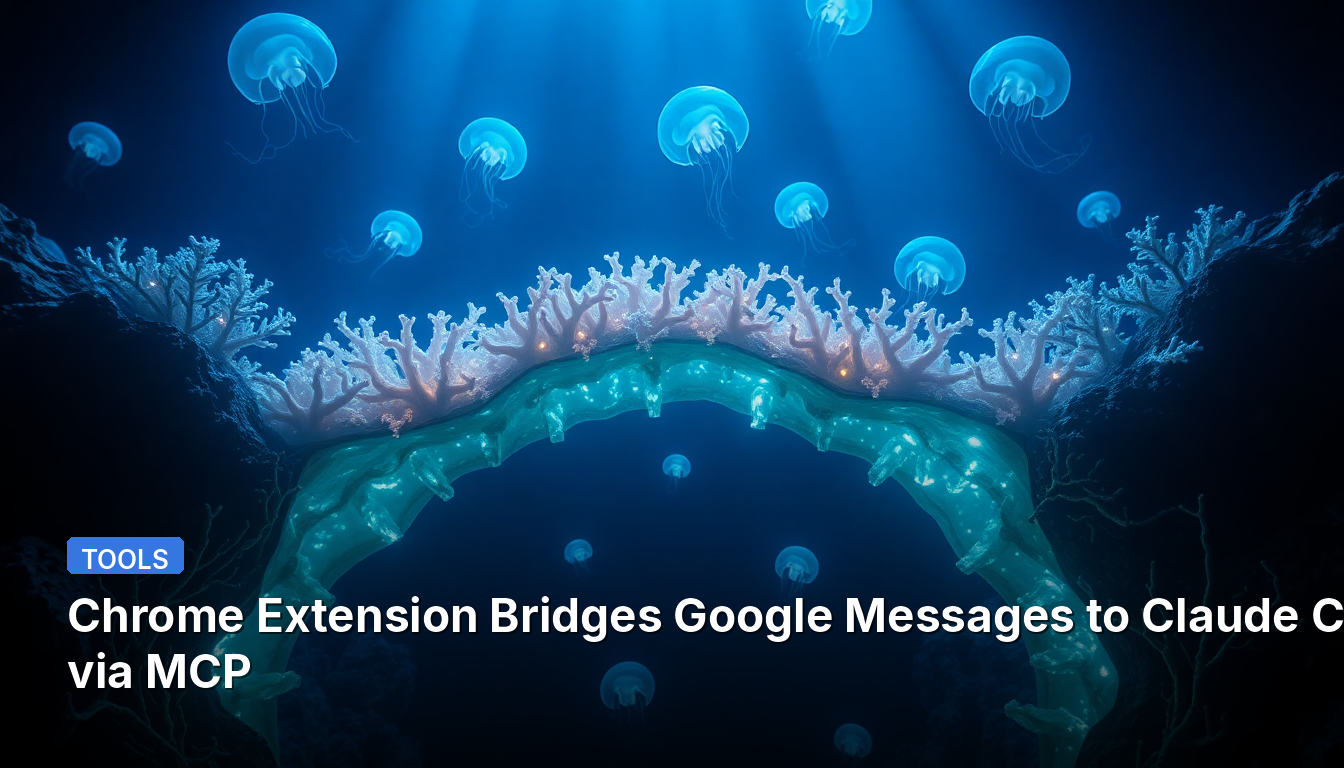 Extension Chrome relie Google Messages à Claude Code via MCP