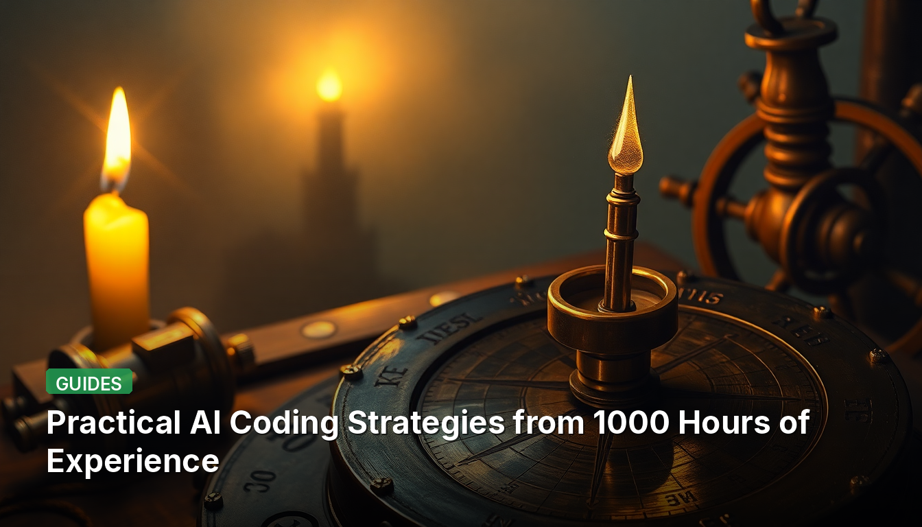 Stratégies pratiques de codage en IA tirées de 1000 heures d'expérience