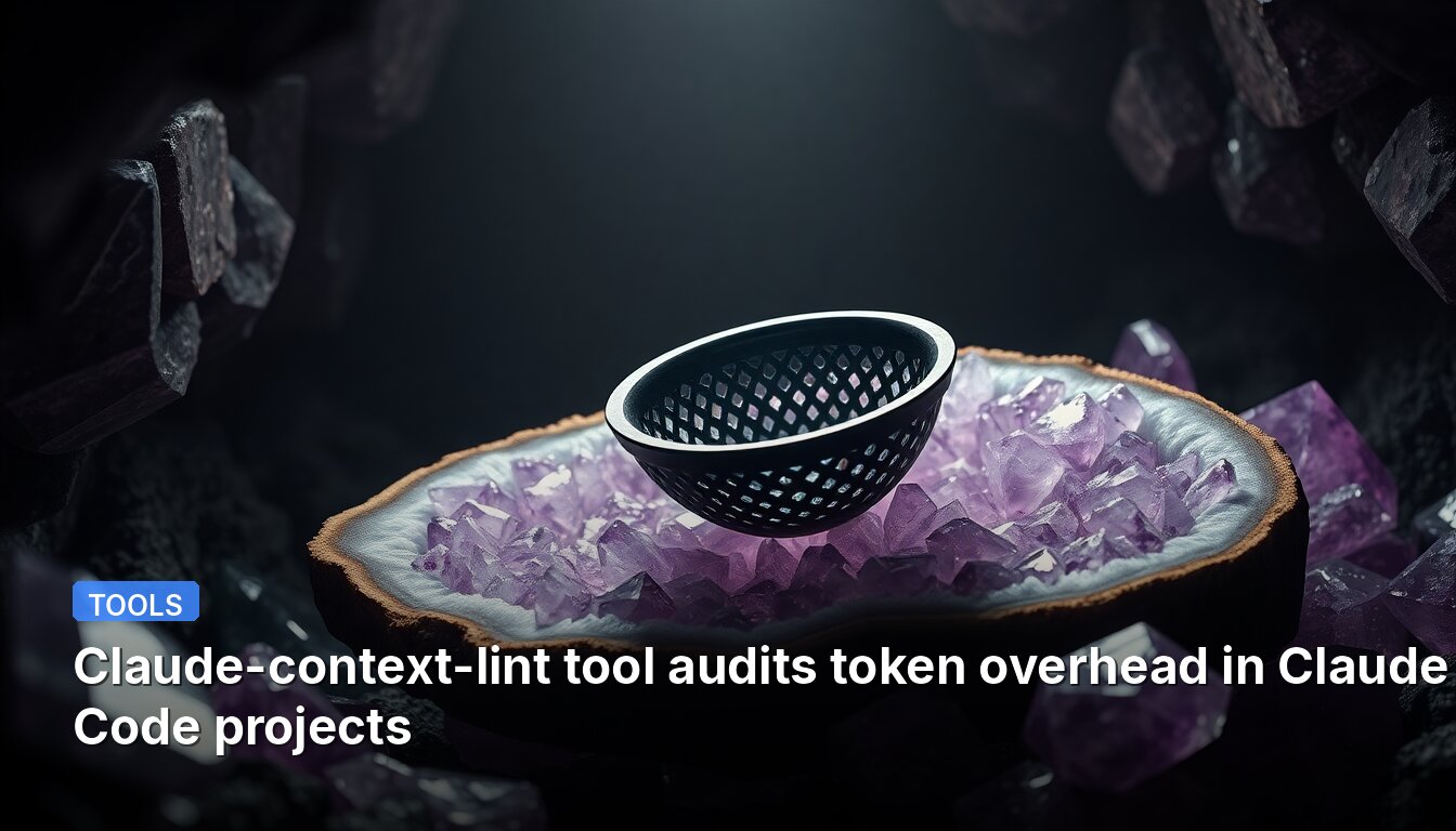 La herramienta Claude-context-lint audita el uso excesivo de tokens en proyectos de Claude Code.