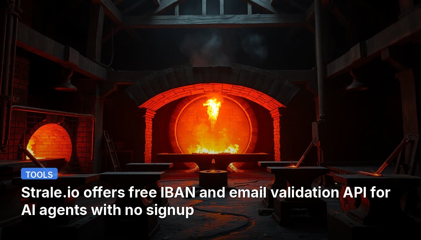 Strale.io offers free IBAN and email validation API for AI agents with no signup
