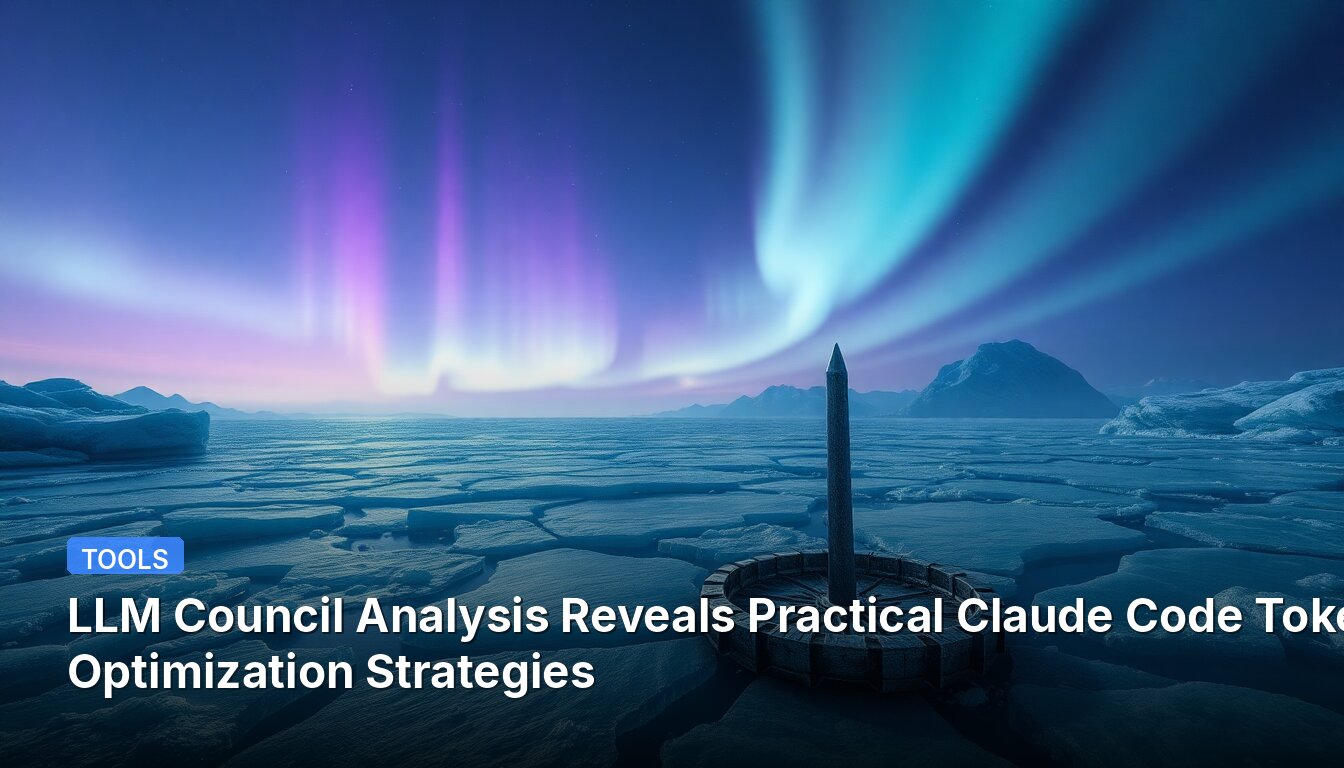 LLM Council Analysis Reveals Practical Claude Code Token Optimization Strategies
