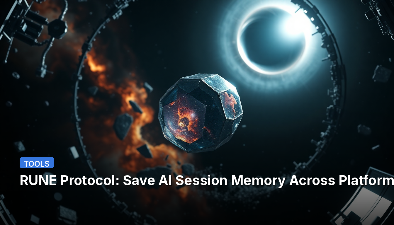 Protocole RUNE : Sauvegardez la mémoire des sessions IA sur toutes les plateformes