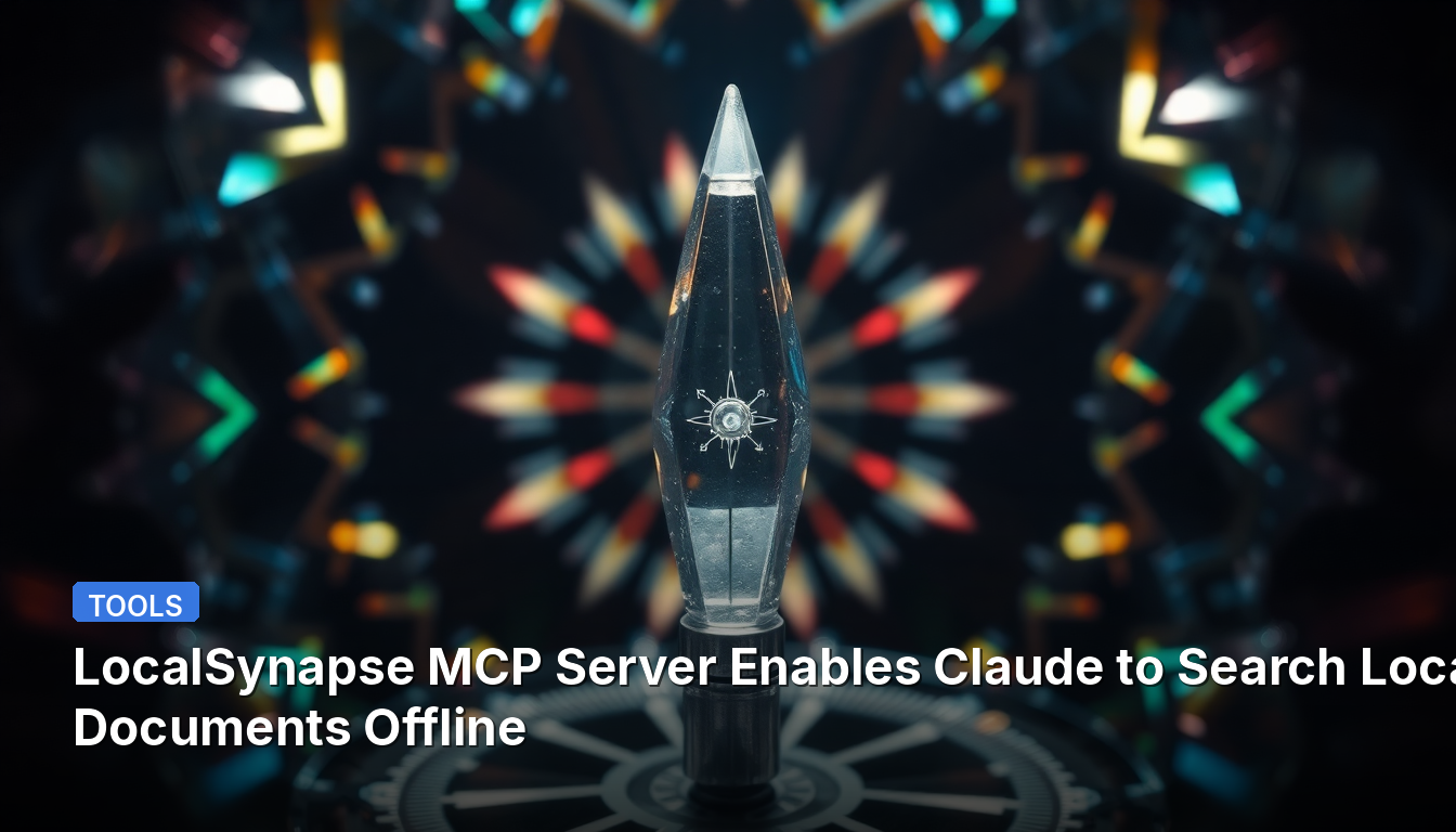 Serveur MCP LocalSynapse Permet à Claude de Rechercher des Documents Locaux Hors Ligne