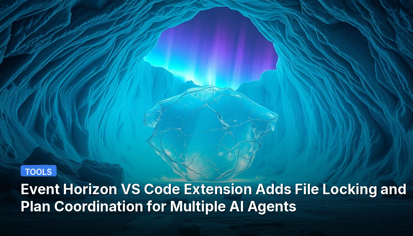 L'extension Event Horizon pour VS Code ajoute le verrouillage de fichiers et la coordination des plans pour plusieurs agents IA.
