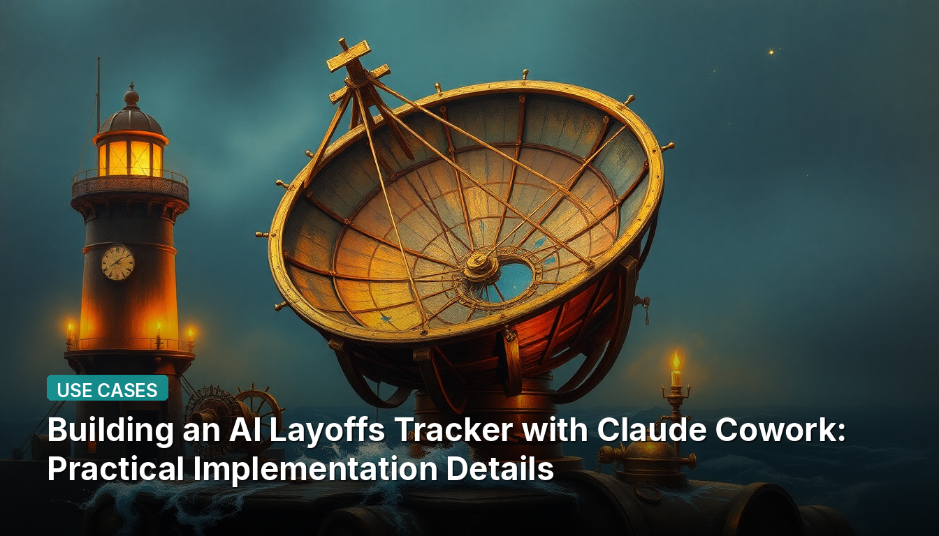 Claude CoworkによるAIレイオフトラッカーの構築:実装の詳細