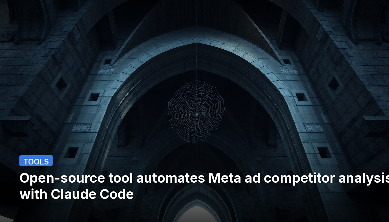 Ferramenta de código aberto automatiza análise de concorrentes em anúncios do Meta com Claude Code