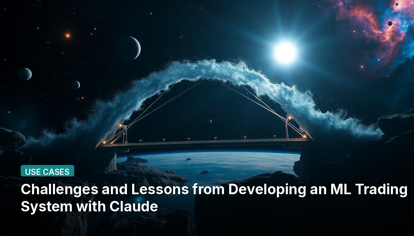 Challenges and Lessons from Developing an ML Trading System with Claude
