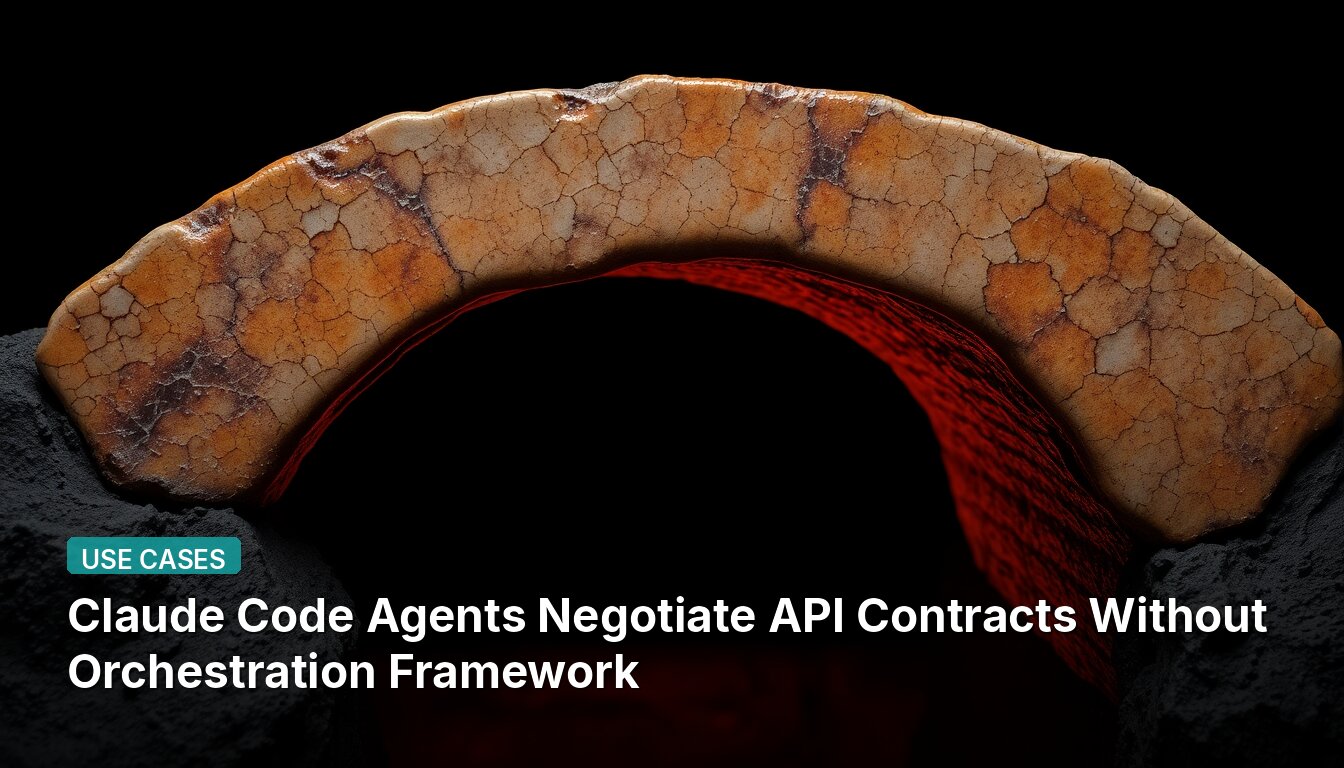 Claude-Code-Agenten verhandeln API-Verträge ohne Orchestrierungs-Framework