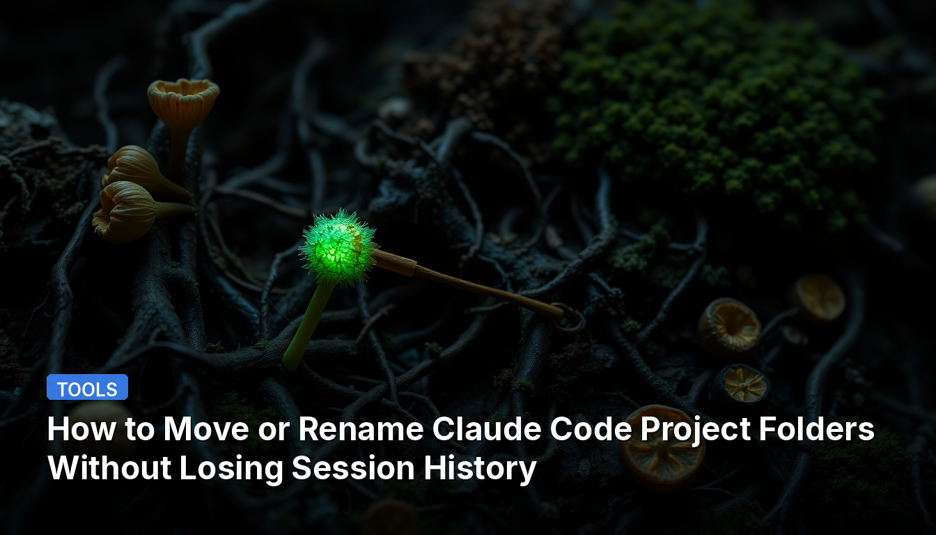 Comment déplacer ou renommer les dossiers de projet Claude Code sans perdre l'historique des sessions