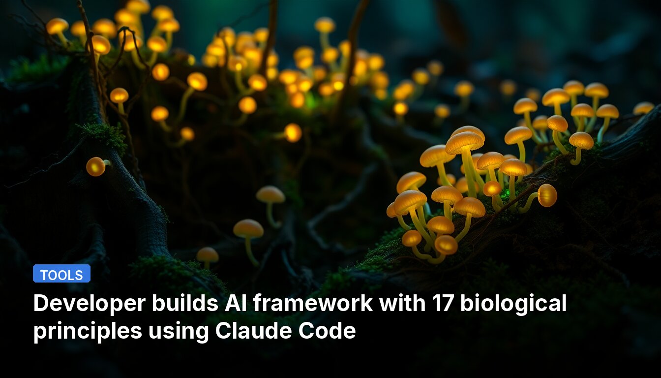 Entwickler baut KI-Framework mit 17 biologischen Prinzipien unter Verwendung von Claude Code
