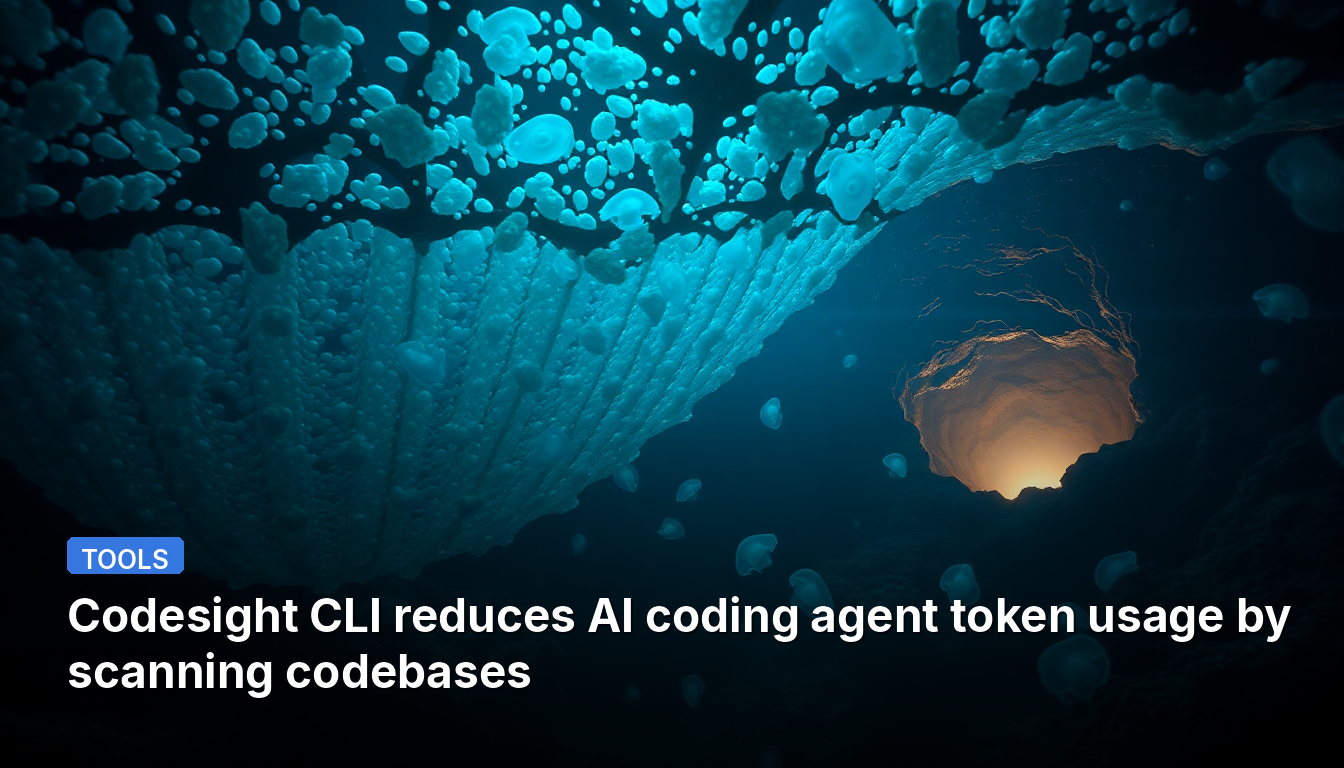 Codesight CLI는 코드베이스를 스캔하여 AI 코딩 에이전트의 토큰 사용량을 줄입니다.