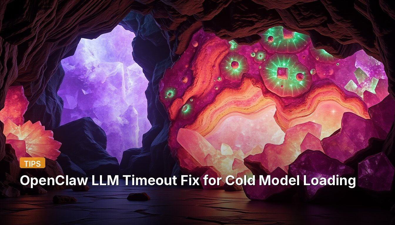 OpenClaw LLM-Timeout-Fix für das Laden kalter Modelle