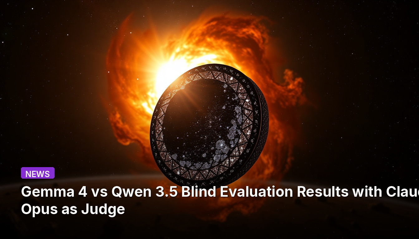 Resultados de Evaluación a Ciega de Gemma 4 vs Qwen 3.5 con Claude Opus como Juez