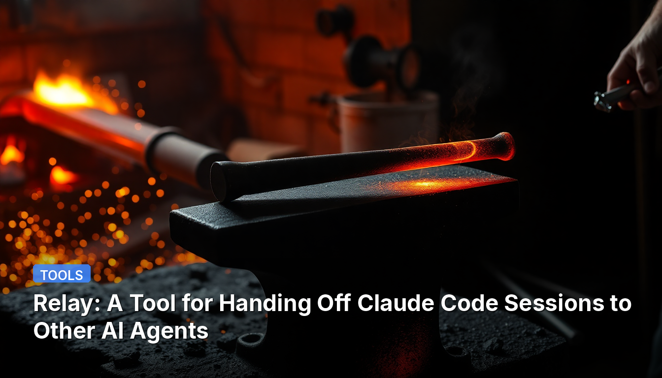 Relay : Un outil pour transférer les sessions de code Claude à d'autres agents IA