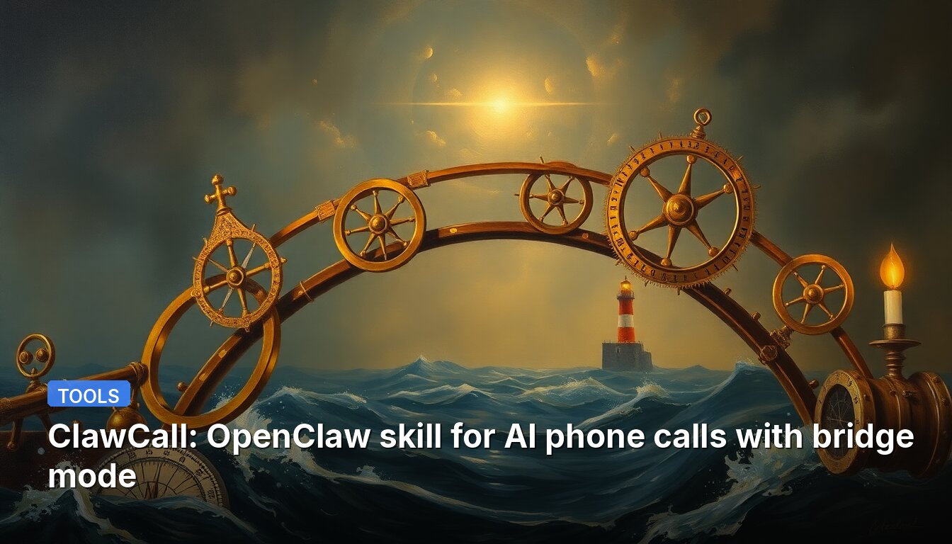 ClawCall: Навык OpenClaw для AI-телефонных звонков с режимом моста
