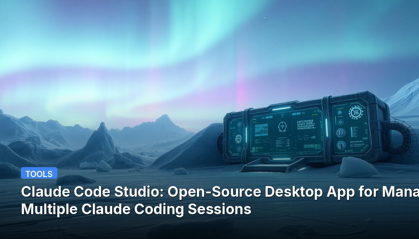 Claude Code Studio: Open-Source Desktop-App zur Verwaltung mehrerer Claude-Coding-Sitzungen