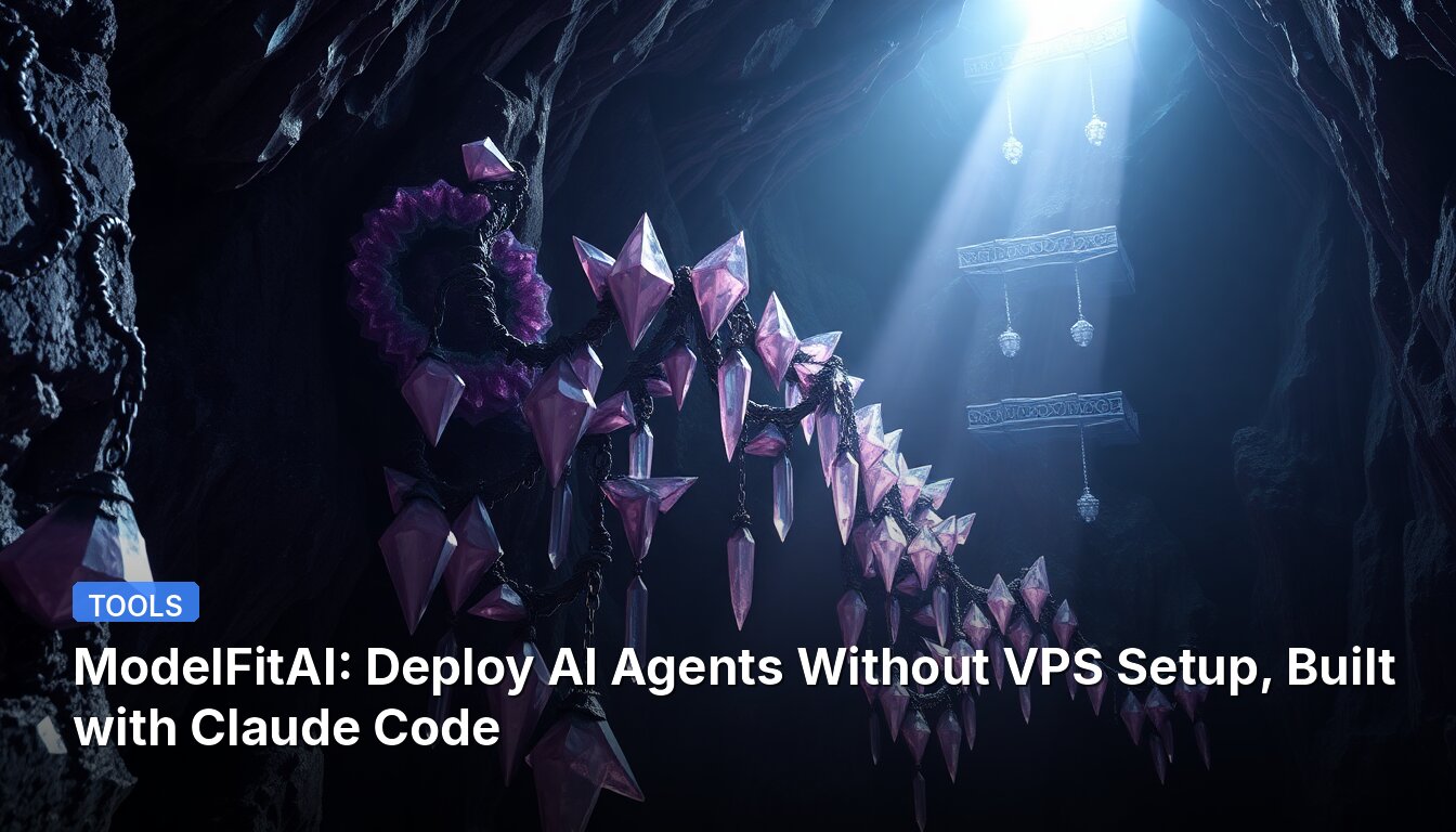 ModelFitAI: KI-Agenten ohne VPS-Einrichtung bereitstellen, erstellt mit Claude Code