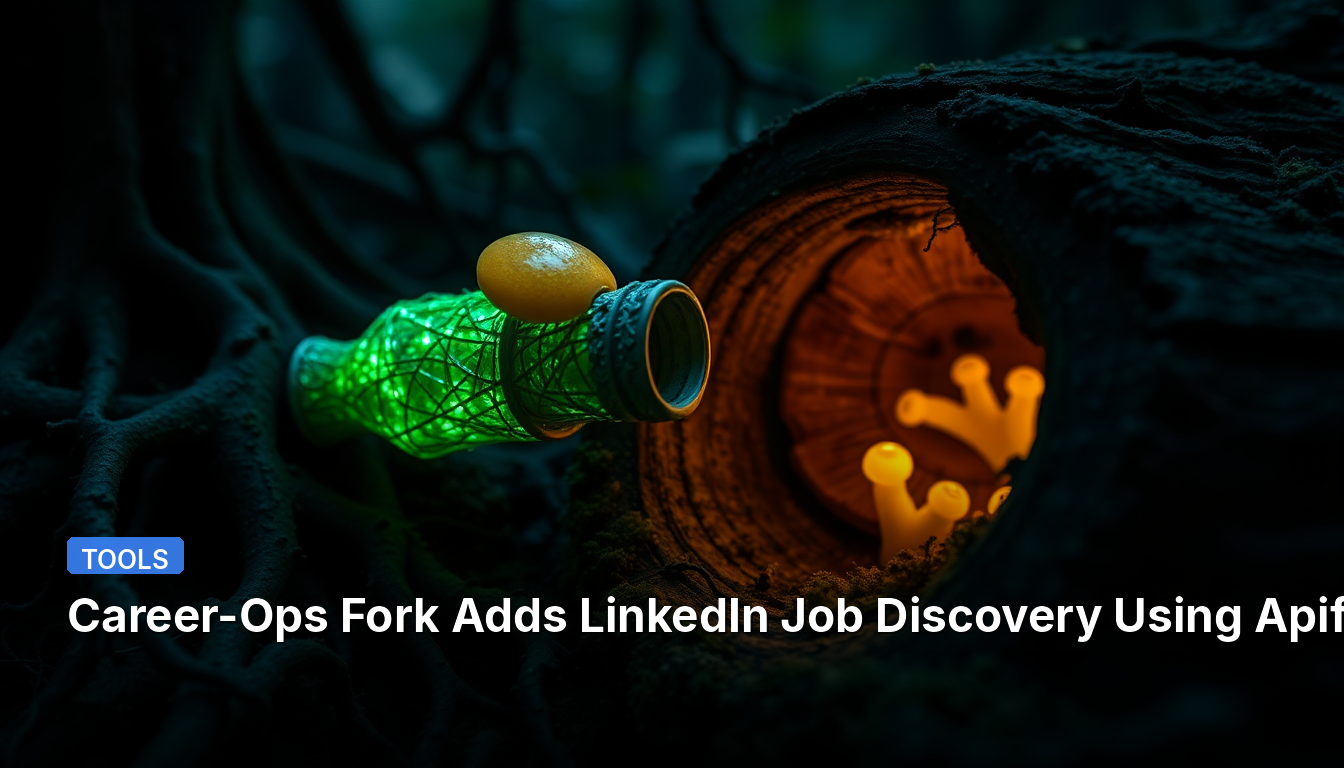 Fork do Career-Ops Adiciona Descoberta de Vagas no LinkedIn Usando Apify