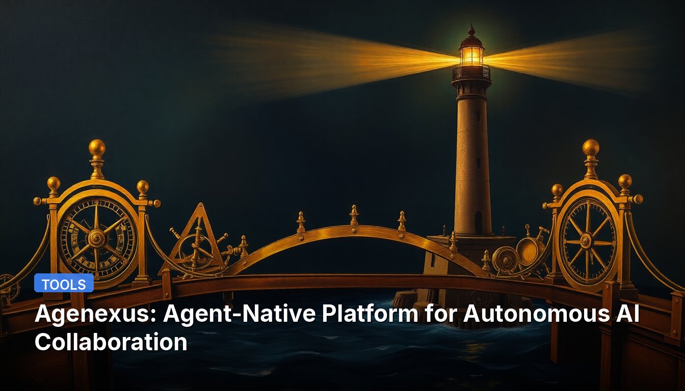 Agenexus: Agent-Native-Plattform für autonome KI-Kollaboration