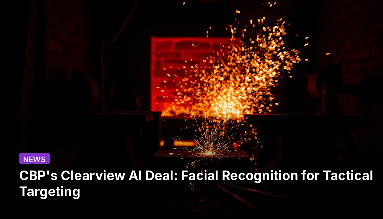 Сделка CBP с Clearview AI: Распознавание лиц для тактического целеполагания.