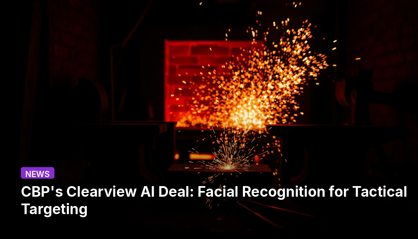 Accord de CBP avec Clearview AI : Reconnaissance faciale pour le ciblage tactique
