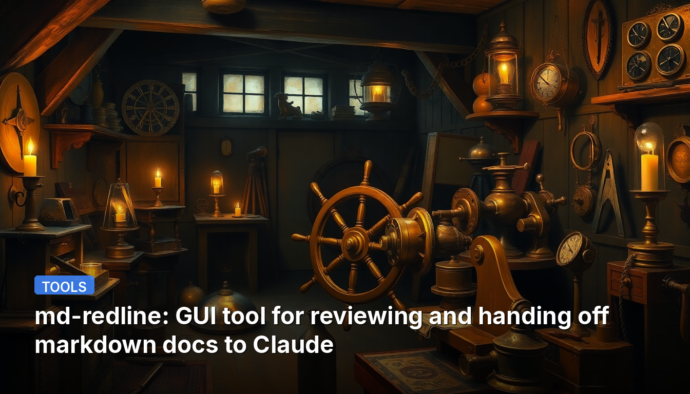 md-redline: Ferramenta GUI para revisar e entregar documentos em markdown para o Claude
