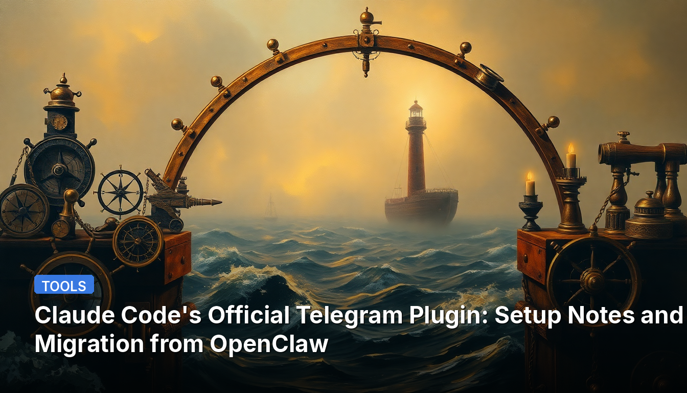 Официальный Telegram-плагин Claude Code: заметки по настройке и миграция с OpenClaw