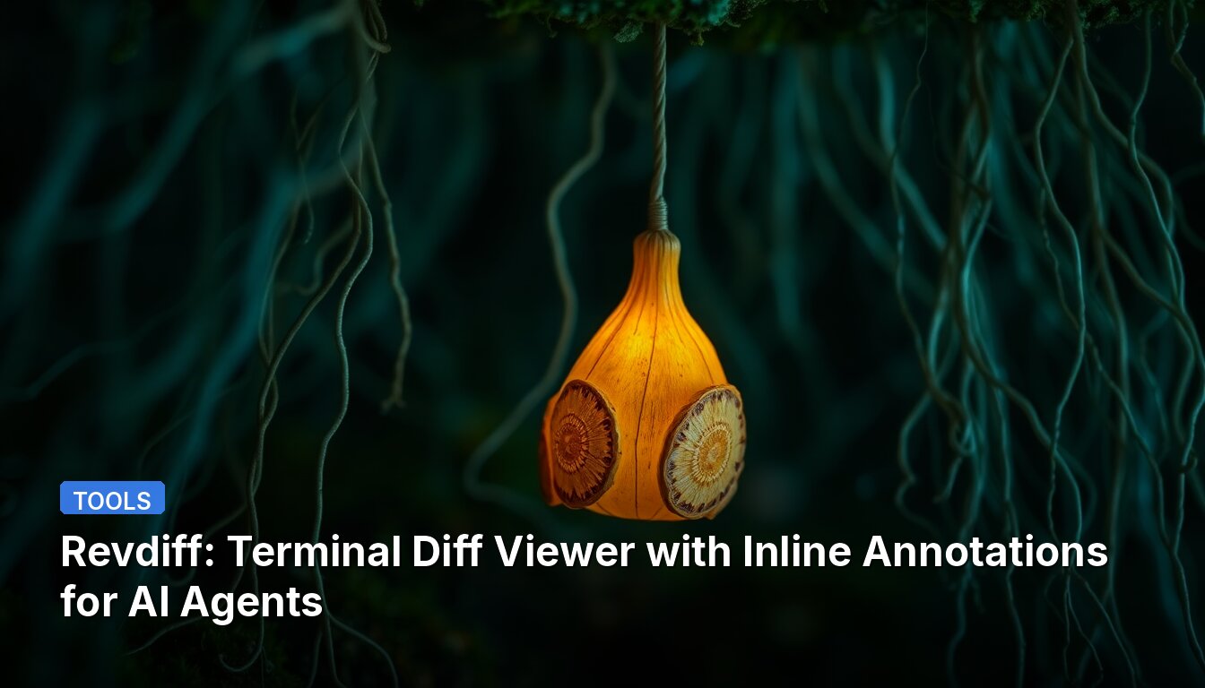 Revdiff: Terminal-Diff-Viewer mit Inline-Annotationen für KI-Agenten