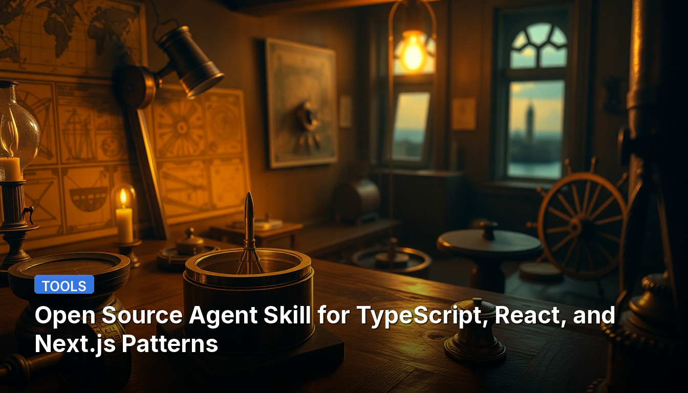 TypeScript, React, Next.js 패턴을 위한 오픈 소스 에이전트 스킬