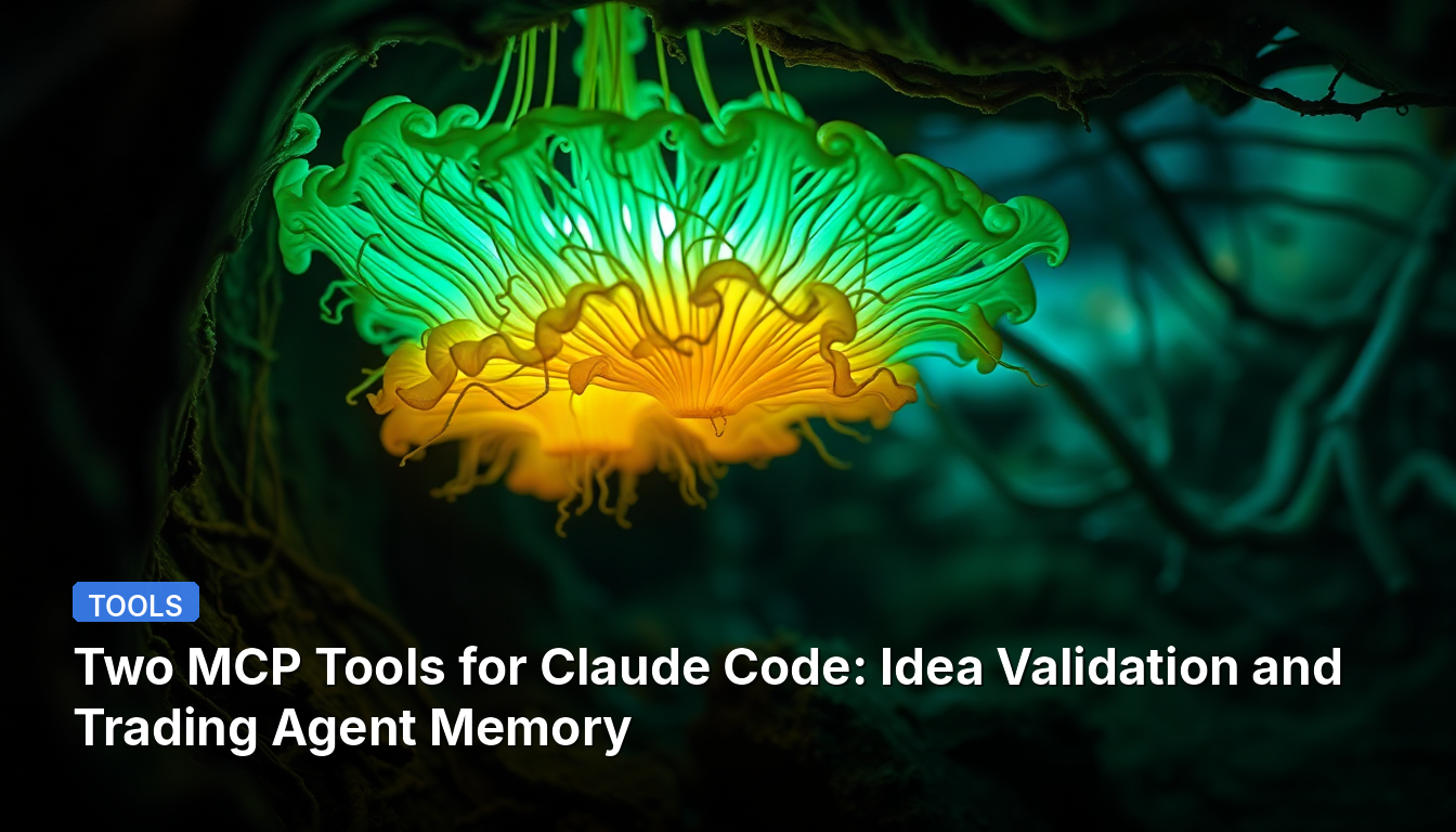 Dois Ferramentas MCP para Claude Code: Validação de Ideia e Memória do Agente de Negociação