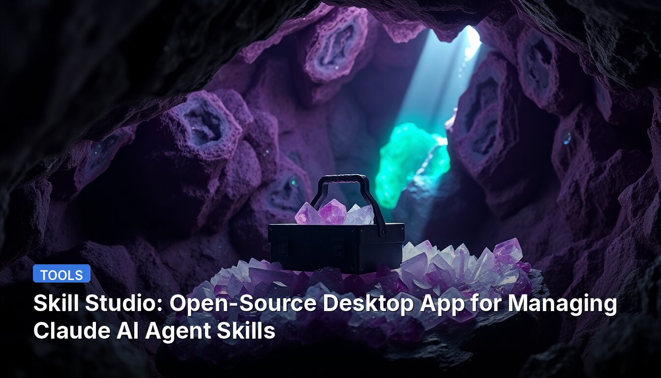 Skill Studio: Aplicación de Escritorio de Código Abierto para Gestionar Habilidades del Agente de IA Claude
