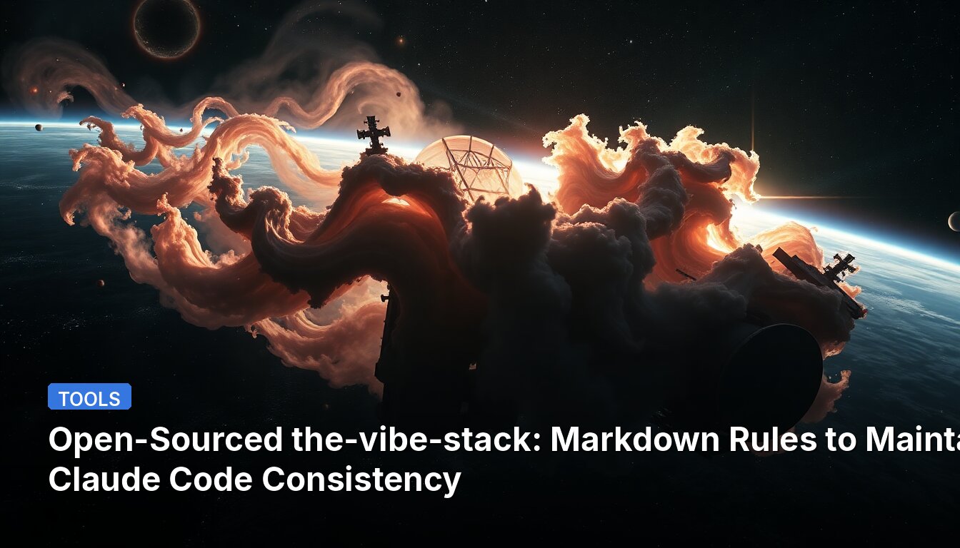 Открытый исходный код the-vibe-stack: Правила Markdown для поддержания согласованности кода Claude