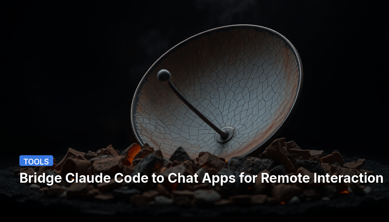 Relier le Code Claude aux Applications de Chat pour une Interaction à Distance