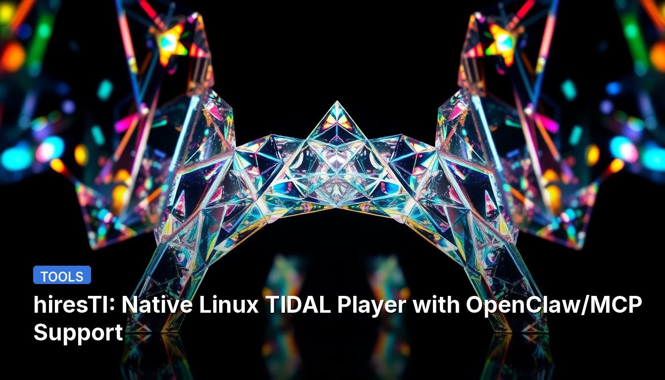 hiresTI : Lecteur TIDAL natif pour Linux avec support OpenClaw/MCP