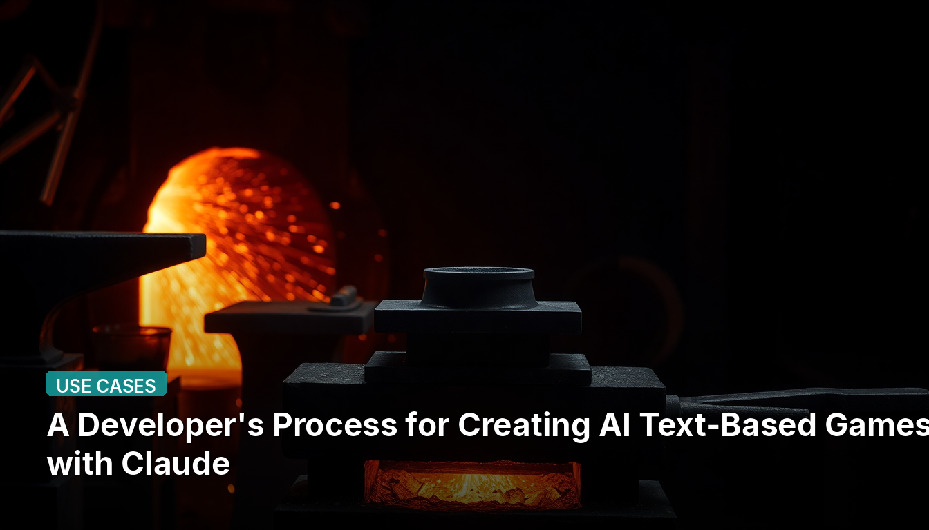O Processo de um Desenvolvedor para Criar Jogos de Texto Baseados em IA com Claude