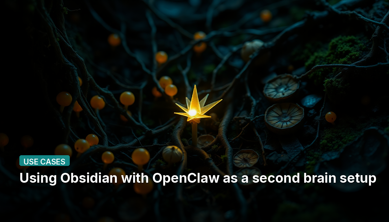 Obsidian과 OpenClaw를 두 번째 뇌 설정으로 사용하기