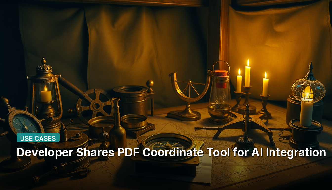 Desenvolvedor Compartilha Ferramenta de Coordenadas PDF para Integração com IA
