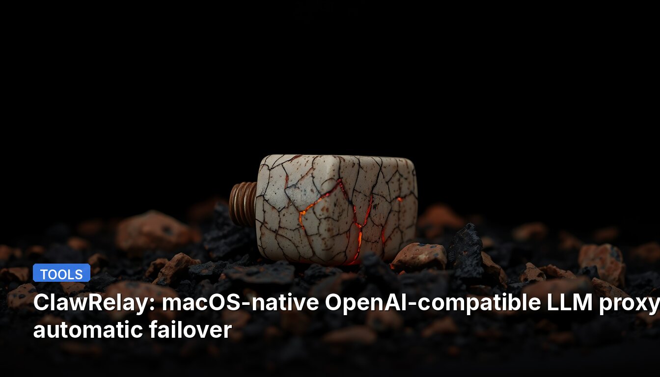 ClawRelay: Ein natives macOS-OpenAI-kompatibles LLM-Proxy mit automatischem Failover
