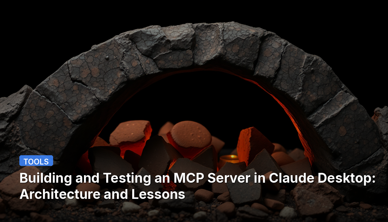Construction et test d'un serveur MCP dans Claude Desktop : Architecture et enseignements