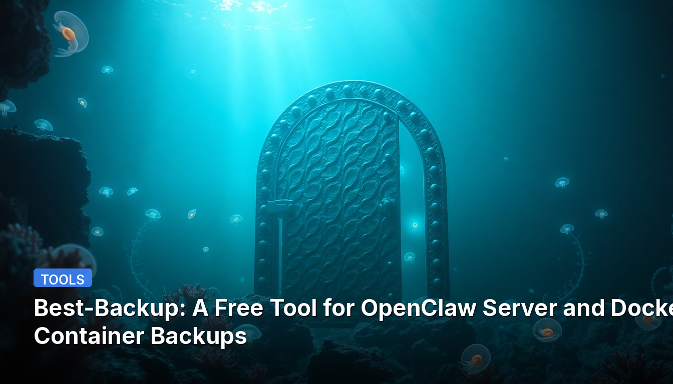 ベストバックアップ:OpenClawサーバーとDockerコンテナのバックアップ用無料ツール